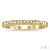 Pave-Set Diamond Wedding Band