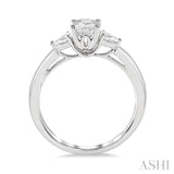 Oval Shape Diamond Engagement Ring