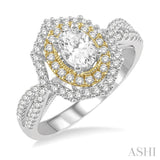 Oval Shape Diamond Engagement Ring