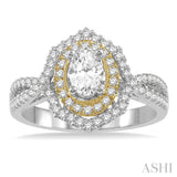 Oval Shape Diamond Engagement Ring