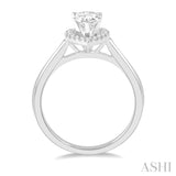 Pear Shape Diamond Engagement Ring