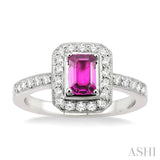 Gemstone & Diamond Ring