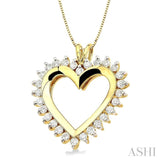 Heart Shape Diamond Fashion Pendant