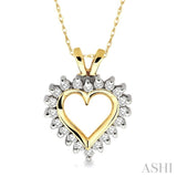 Heart Shape Diamond Fashion Pendant