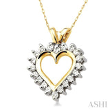 Heart Shape Diamond Fashion Pendant