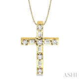 Cross Diamond Pendant