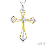 Cross Diamond Fashion Pendant