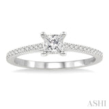 Semi-Mount Diamond Engagement Ring