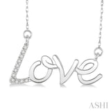 Love Diamond Fashion Pendant