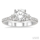 Semi-Mount Diamond Engagement Ring