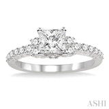 Semi-Mount Diamond Engagement Ring