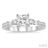 Semi-Mount Diamond Engagement Ring