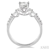 Semi-Mount Diamond Engagement Ring