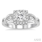 Semi-Mount Diamond Engagement Ring