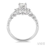 Semi-Mount Diamond Engagement Ring