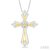 Cross Diamond Fashion Pendant