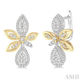 Flower Lovebright Diamond Fashion Earrings