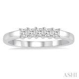 5 Stone Diamond Wedding Band