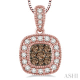 Champagne Diamond Fashion Pendant