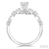 Semi-Mount Diamond Engagement Ring