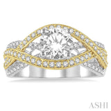 Semi-Mount Diamond Engagement Ring