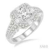 Semi-Mount Diamond Engagement Ring