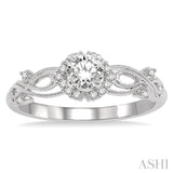 Semi-Mount Diamond Engagement Ring