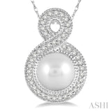 Pearl & Diamond Fashion Pendant