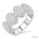 Oval Shape Lovebright Diamond Ring