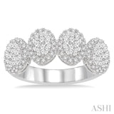 Oval Shape Lovebright Diamond Ring