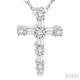 Cross Diamond Fashion Pendant