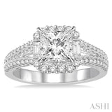 Semi-Mount Diamond Engagement Ring