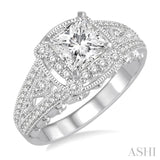 Semi-Mount Diamond Engagement Ring