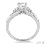 Semi-Mount Diamond Engagement Ring