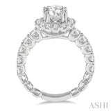 Semi-Mount Diamond Engagement Ring