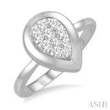 Pear Shape Lovebright Essential Diamond Ring