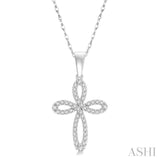 Cross Diamond Fashion Pendant