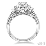 Semi-Mount Diamond Engagement Ring