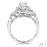 Oval Shape Diamond Engagement Ring