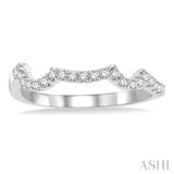 Stackable Diamond Wedding Band