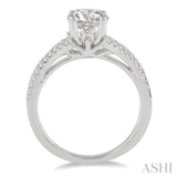 Semi-Mount Diamond Engagement Ring