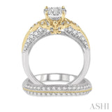 Lovebright Diamond Wedding Set