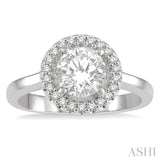 Semi-Mount Diamond Engagement Ring