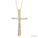 Cross Diamond Fashion Pendant