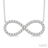 Infinity Diamond Necklace