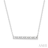 Bar Petite Diamond Fashion Necklace