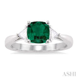 Gemstone & Diamond Ring