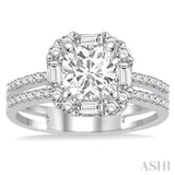 Semi-Mount Diamond Engagement Ring