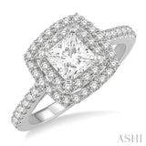 Semi-Mount Diamond Engagement Ring