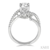 Semi-Mount Diamond Engagement Ring